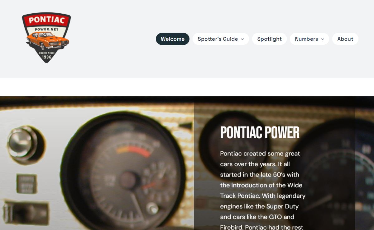 PontiacPower – Your Source for Pontiac Muscle