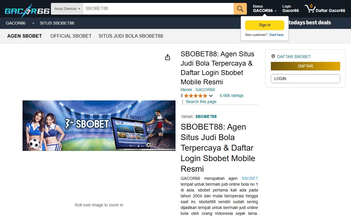 SBOBET88: Agen Situs Judi Bola Terpercaya & Daftar Login Sbobet Mobile Resmi