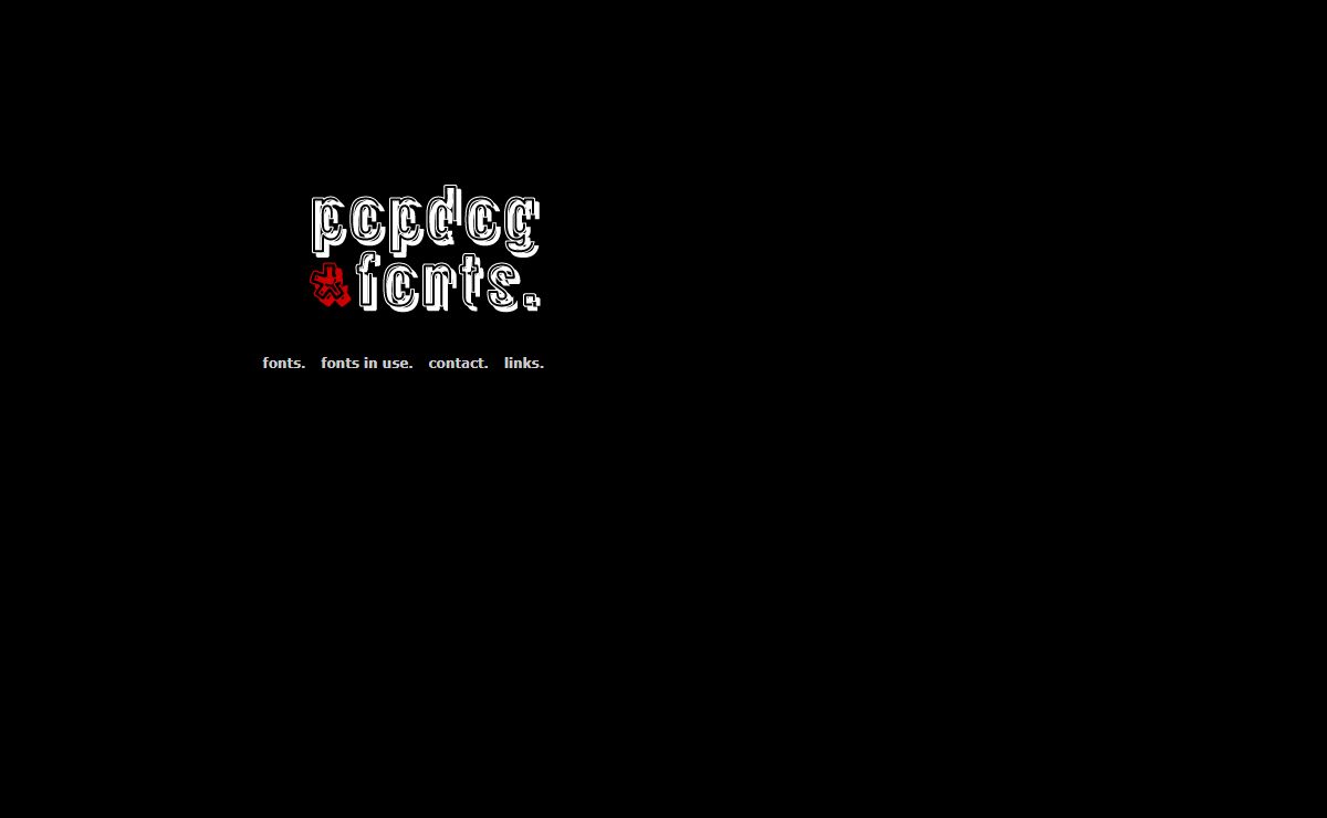 pOPdOG fONTS - serious fonts for serious people