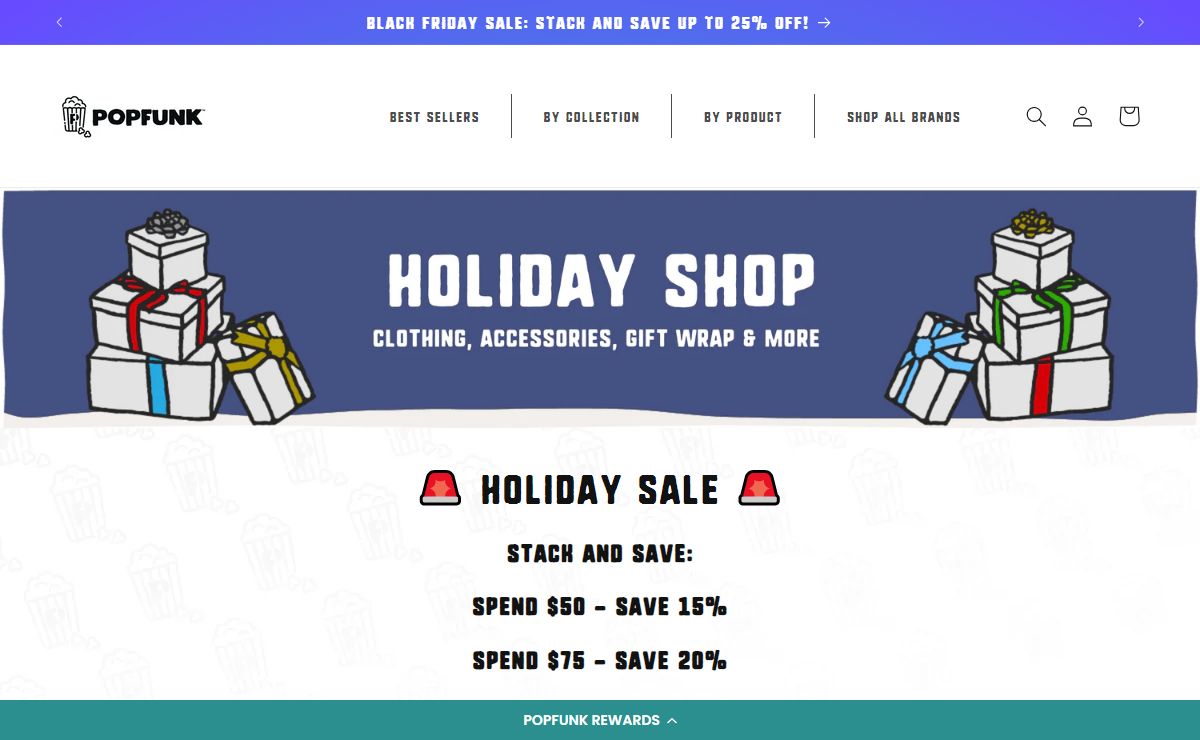 Popfunk | TikTok’s most viral merch shop with brands you love