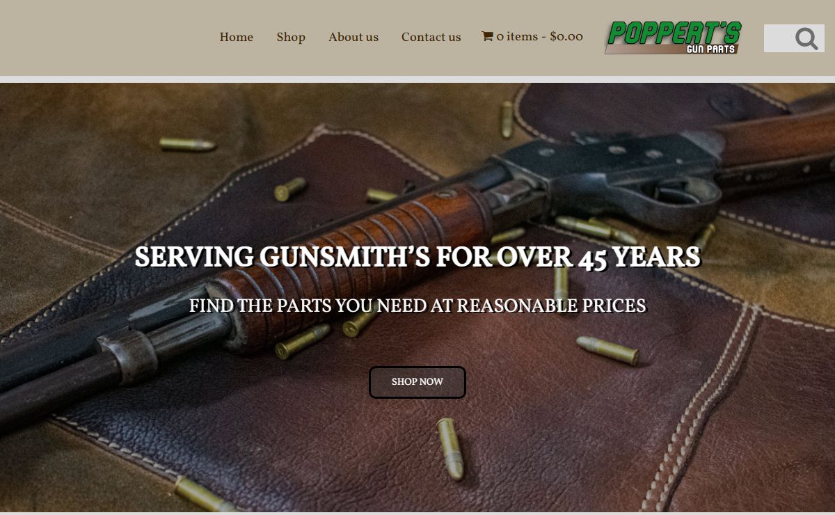 Home - Poppert's Gun Parts