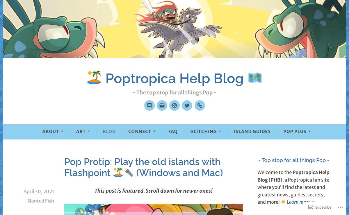 🏝 Poptropica Help Blog 🗺 – The top stop for all things Pop