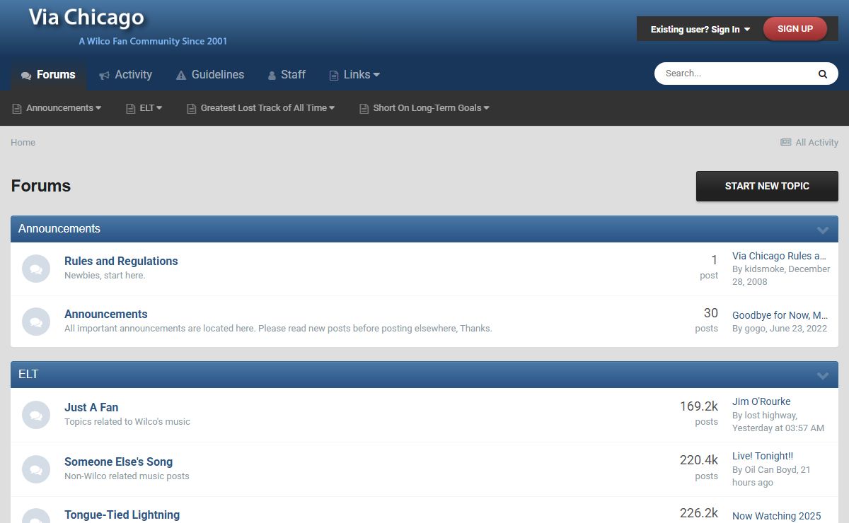 Forums - Via Chicago