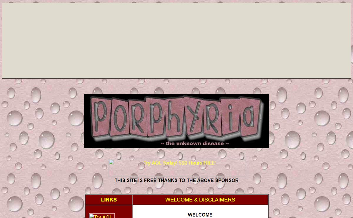 Porphyria - The Unknown Disease