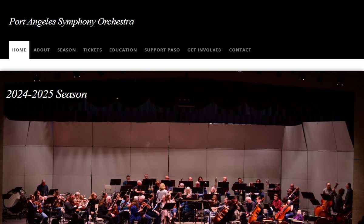 Home - Port Angeles Symphony Orchestra