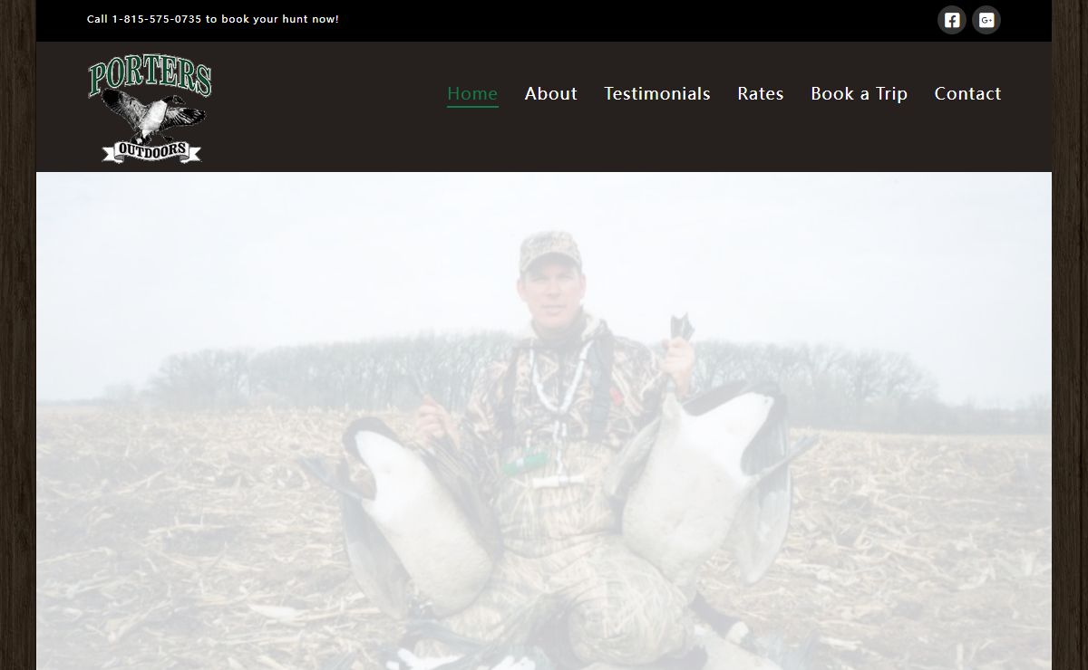 Porter's Outdoors | Illinois #1 Goose & Duck Hunting Club