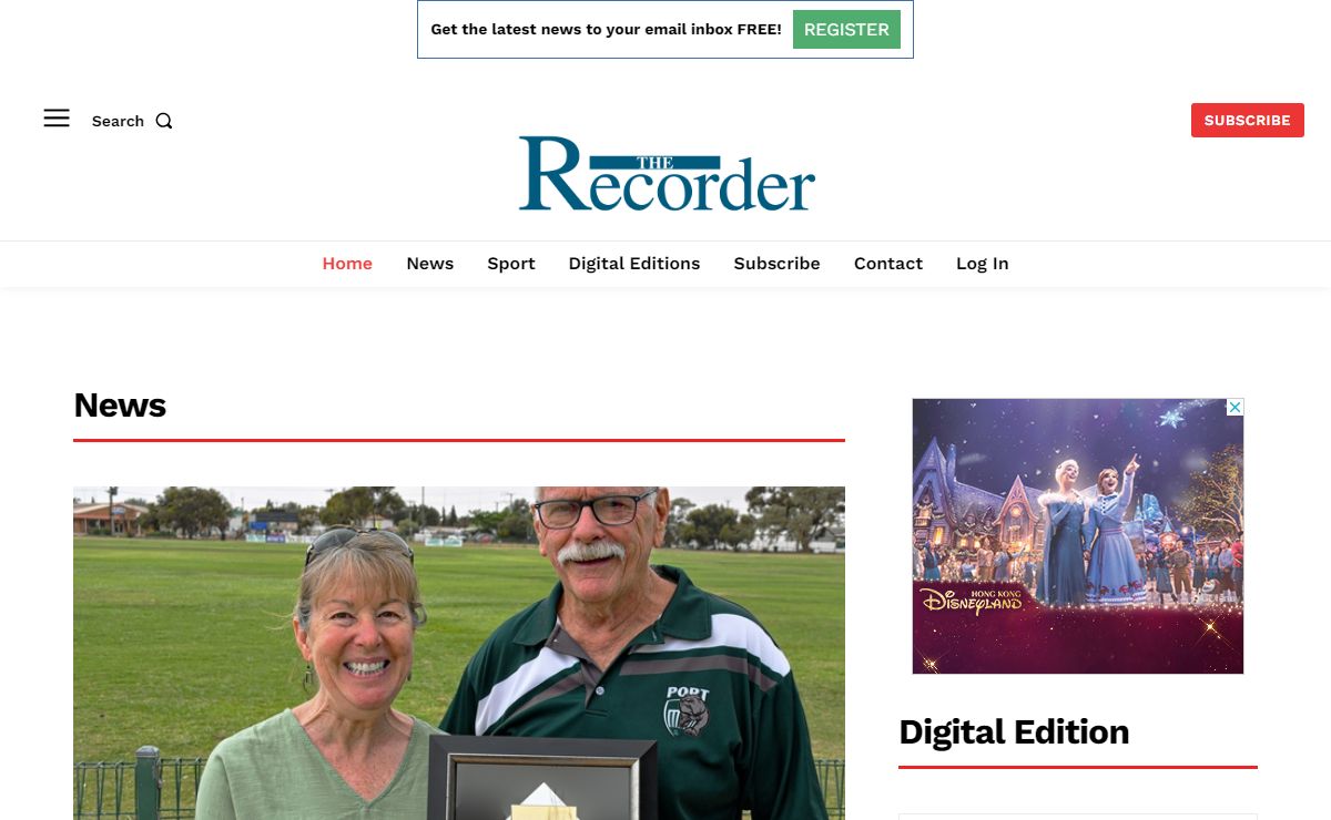 Home | The Recorder