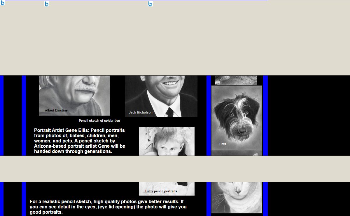Pencil sketch, pencil portraits, Arizona-based portrait artist Gene, pet portraits