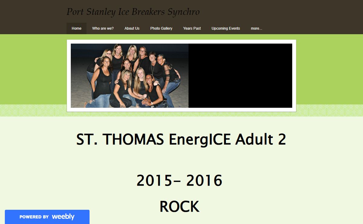 Port Stanley Ice Breakers Synchro - Port Stanley Ice Breakers Synchronized Skating Team