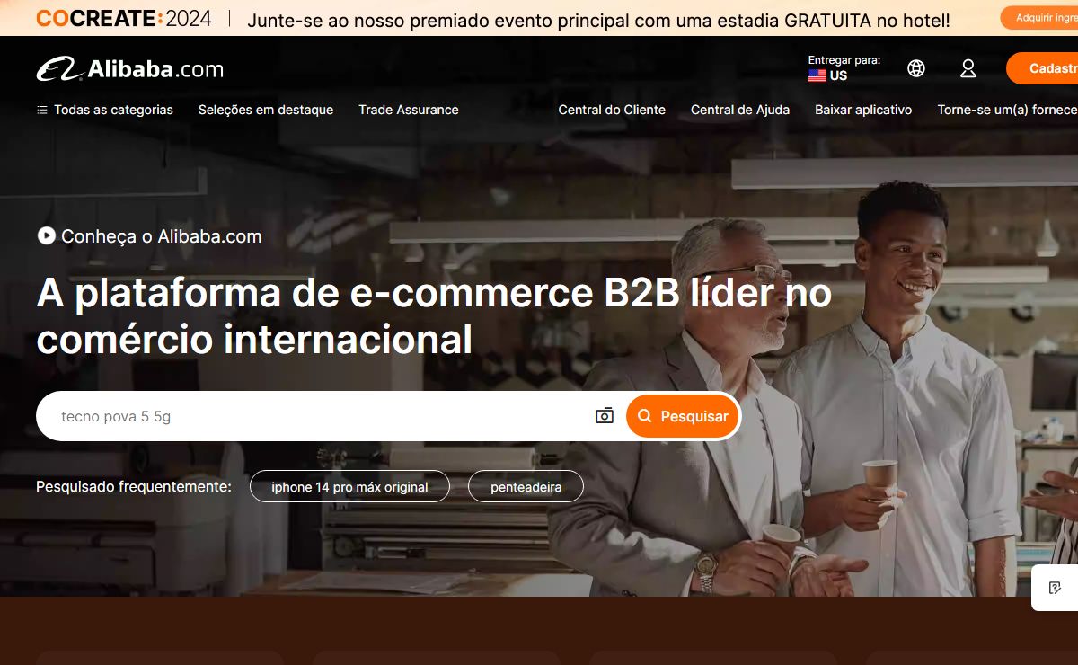 Alibaba - a maior plataforma de negócios B2B on-line do mundo