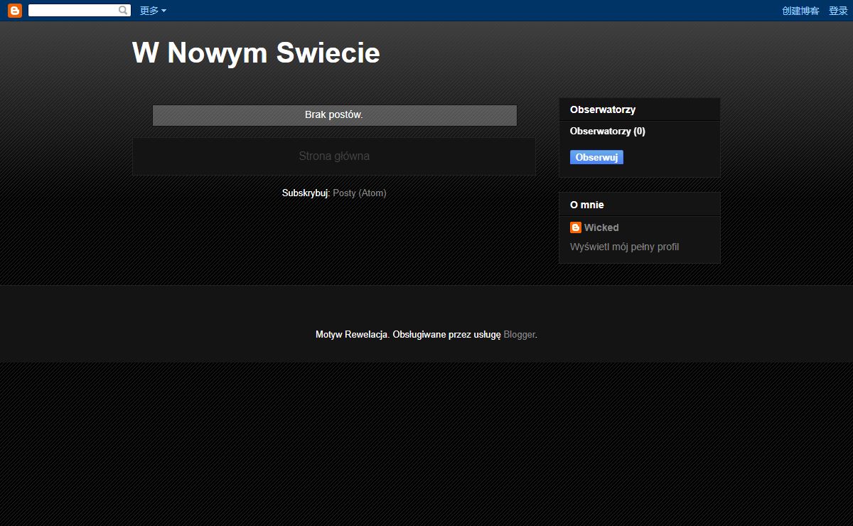W Nowym Swiecie