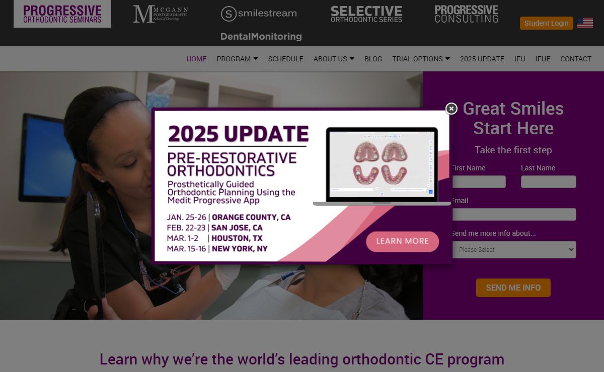 Progressive Orthodontic Seminars | Orthodontic Continuing Education