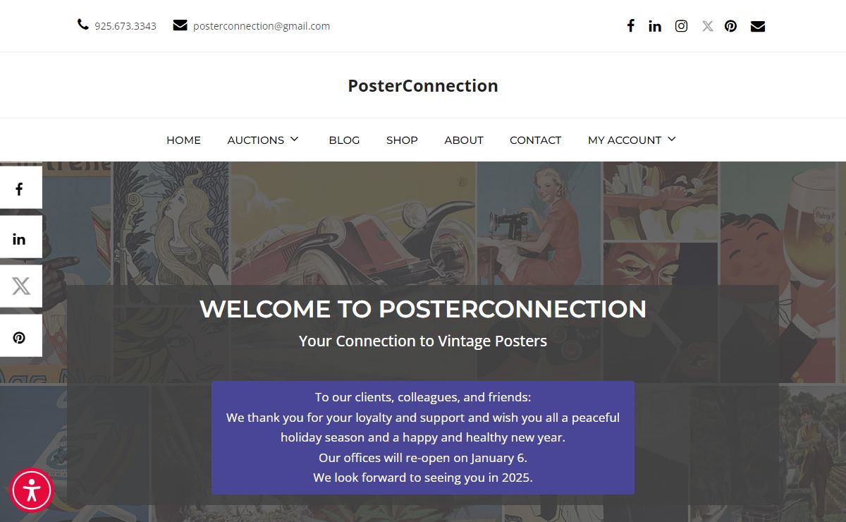 PosterConnection | Original Vintage Posters | Poster Auctions