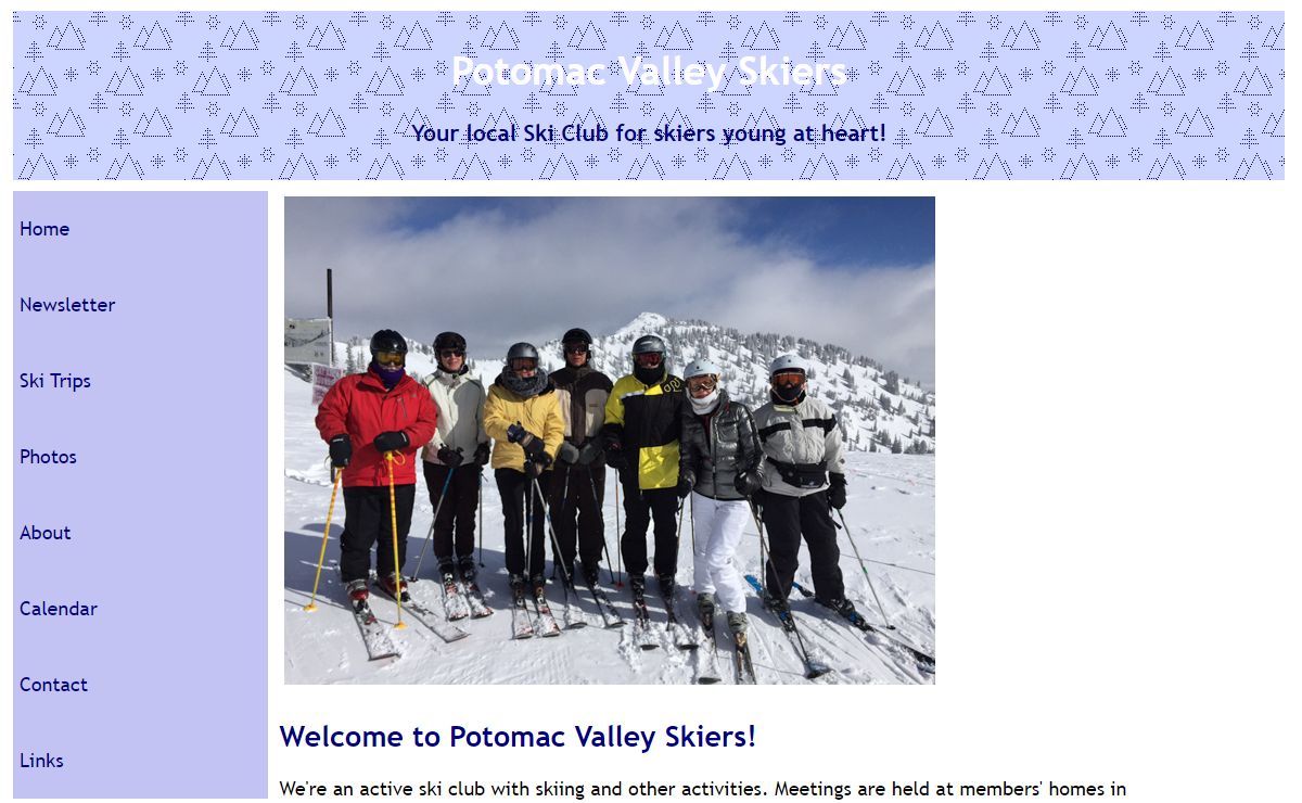 Potomac Valley Skiers