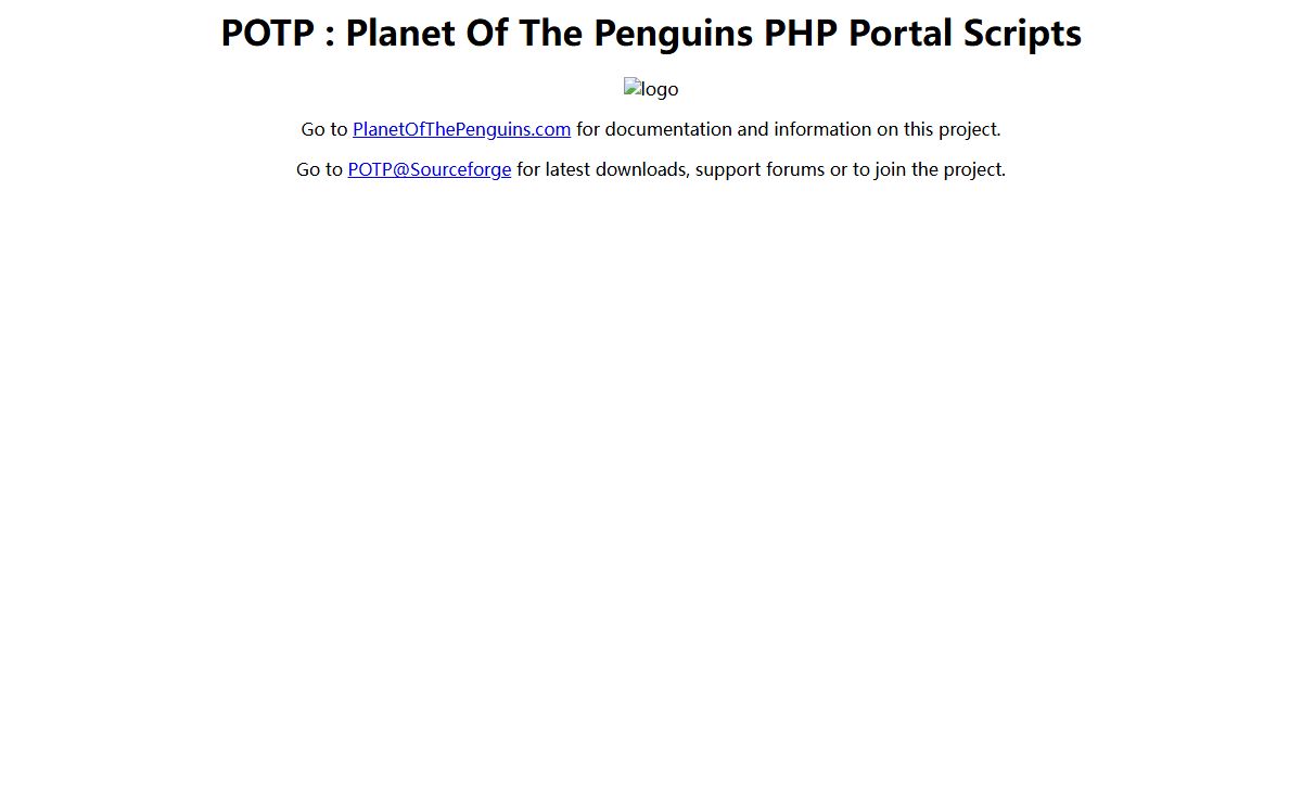 POTP/Planet of the Penguins PHP Portal Scripts