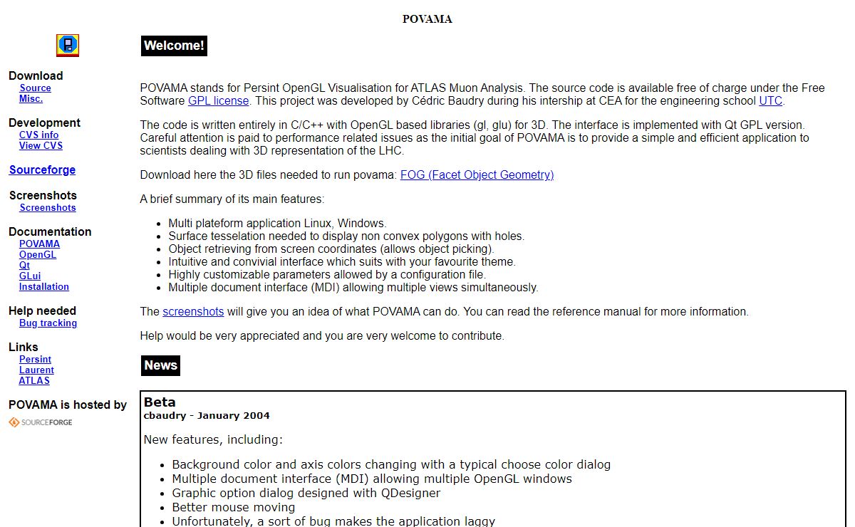 POVAMA - Persint OpenGL Visualisation for ATLAS Muon Analysis
