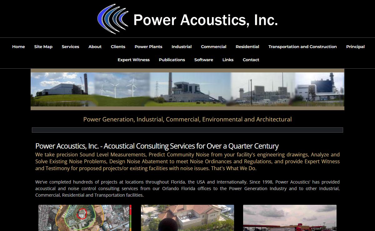 Power Acoustics - Acoustical Consultants FL