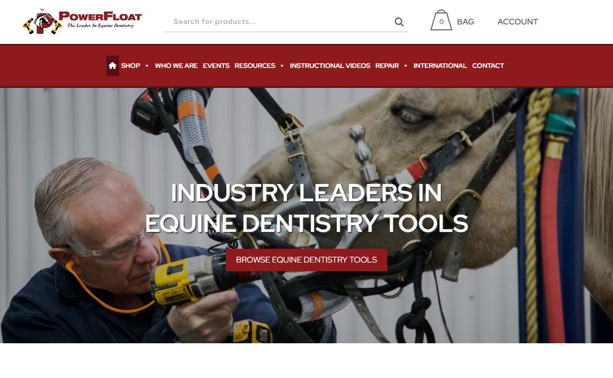 Power Float - Leader In Equine Dentistry for Veterinarians