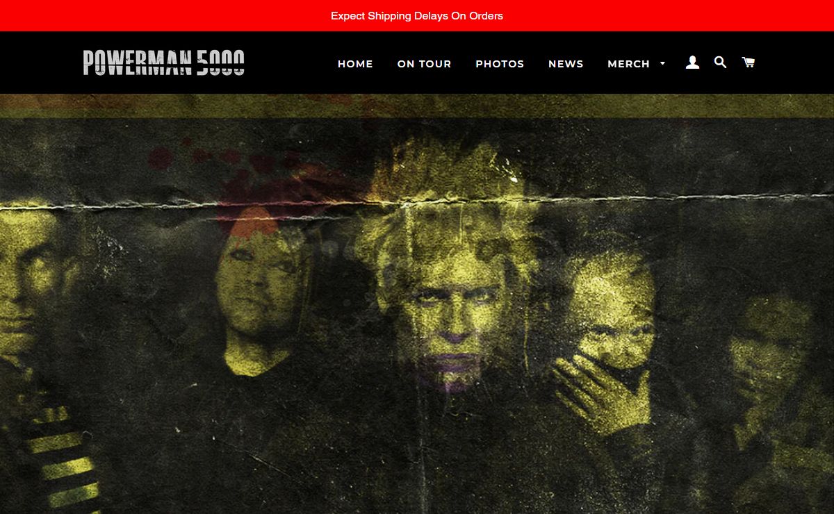 Powerman 5000 Official Merchandise Store & Website – powerman5000