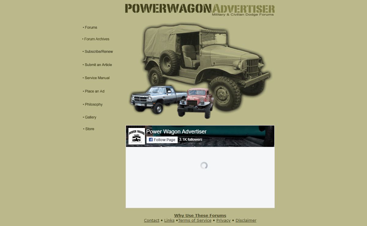 Welcome to Power Wagon Advertiser