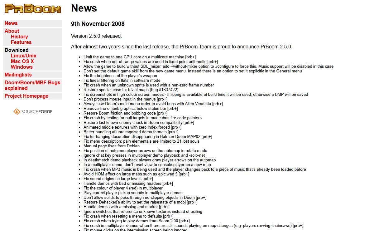 PrBoom - Project Homepage