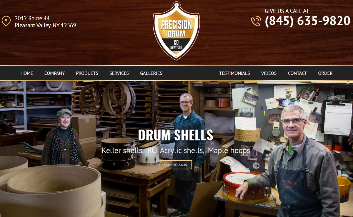 High Quality Custom Drums & Drum Building Supplies - Precision Drum Co