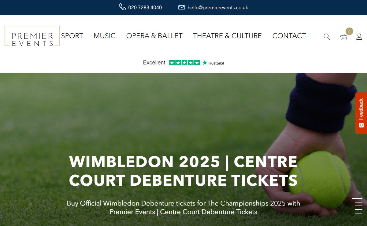 Premier Events - UK’s Leading Specialist in Premium Tickets & Hospitality