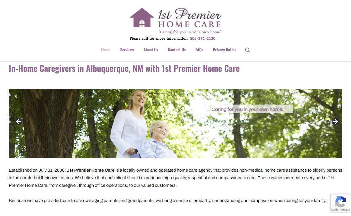In-Home Caregivers in Albuquerque, NM with 1st Premier Home Care - 1st Premier Home Care