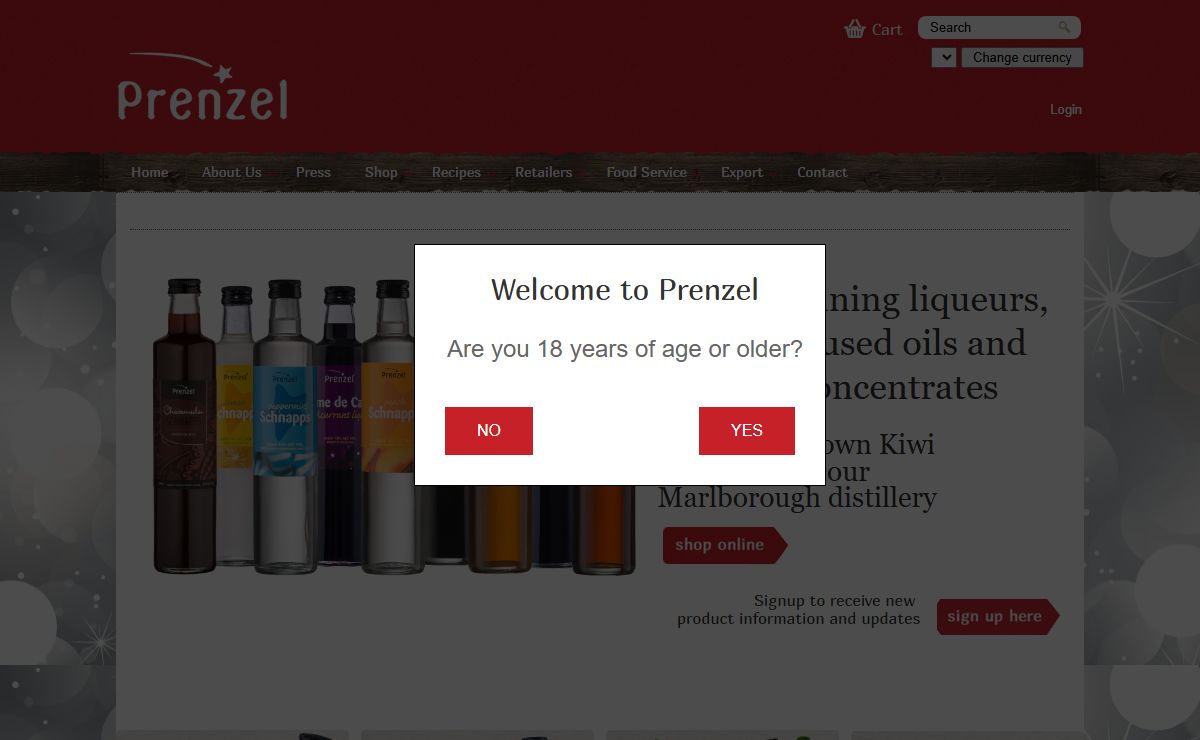 The Prenzel Shop New Zealand - at the Marlborough Distillery