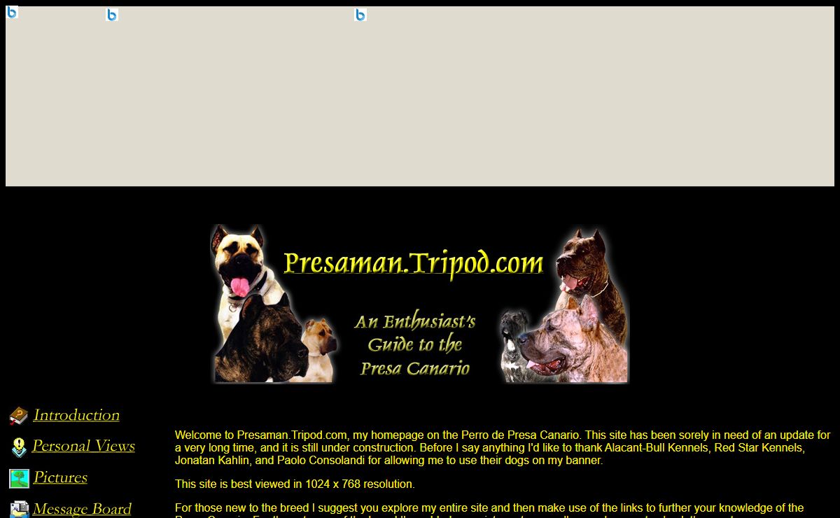 Presaman.Tripod.com - An Enthusiast's Guide to the Presa Canario