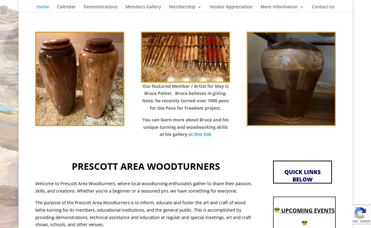 Prescott Area Woodturners | Arizona's best group of woodturners