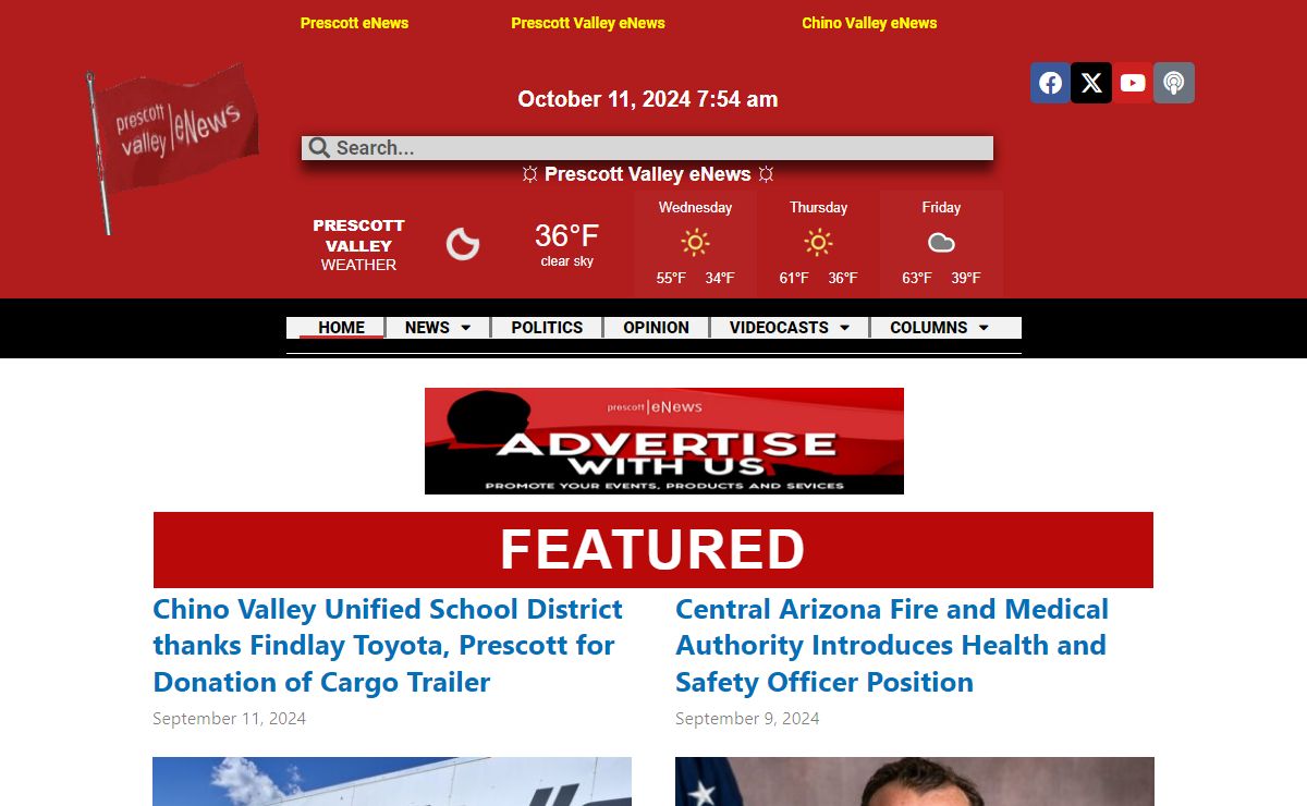 Home - PrescottValley eNews