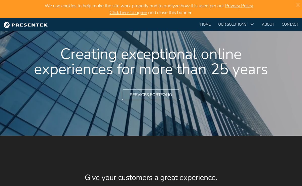 Give Your Customers a Great Experience - Presentek Inc.