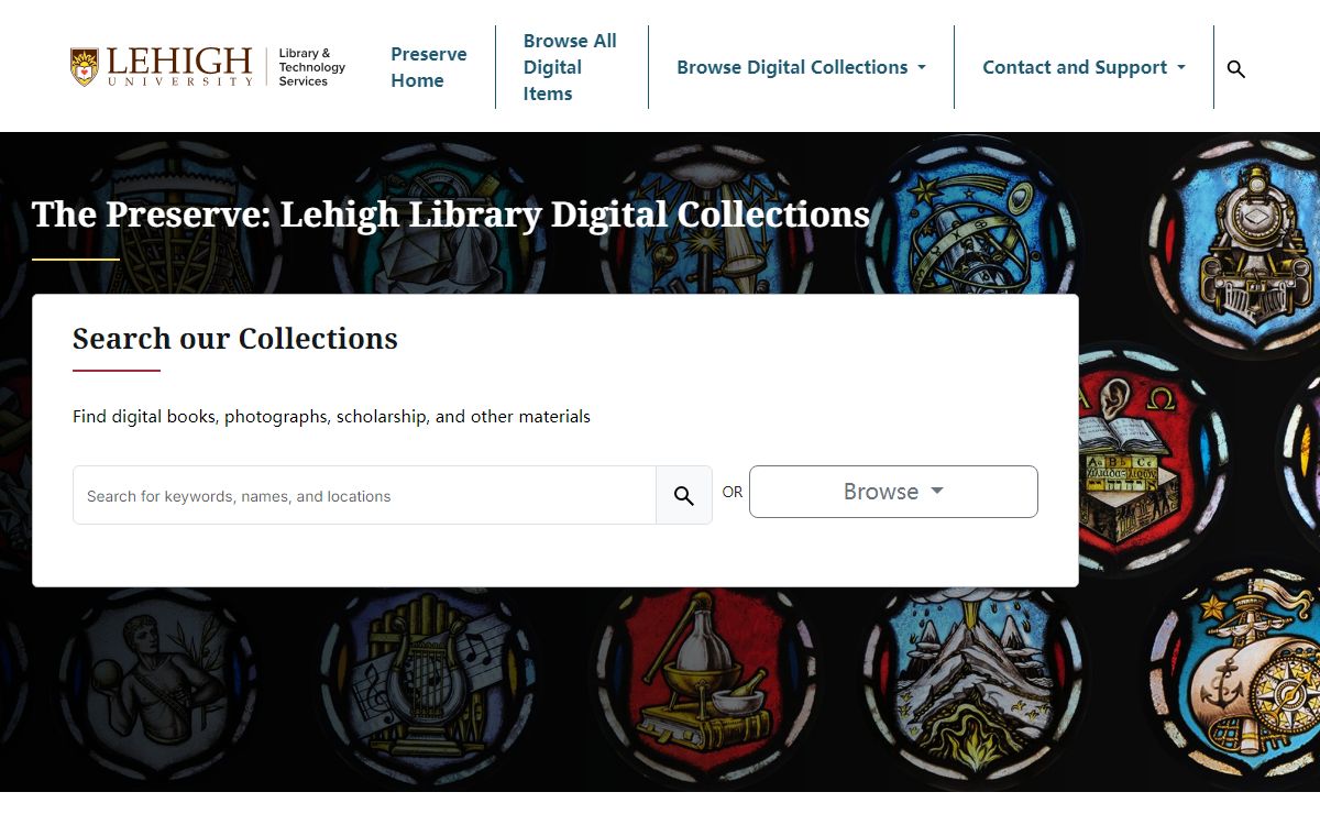 The Preserve: Lehigh Library Digital Collections | Lehigh Preserve