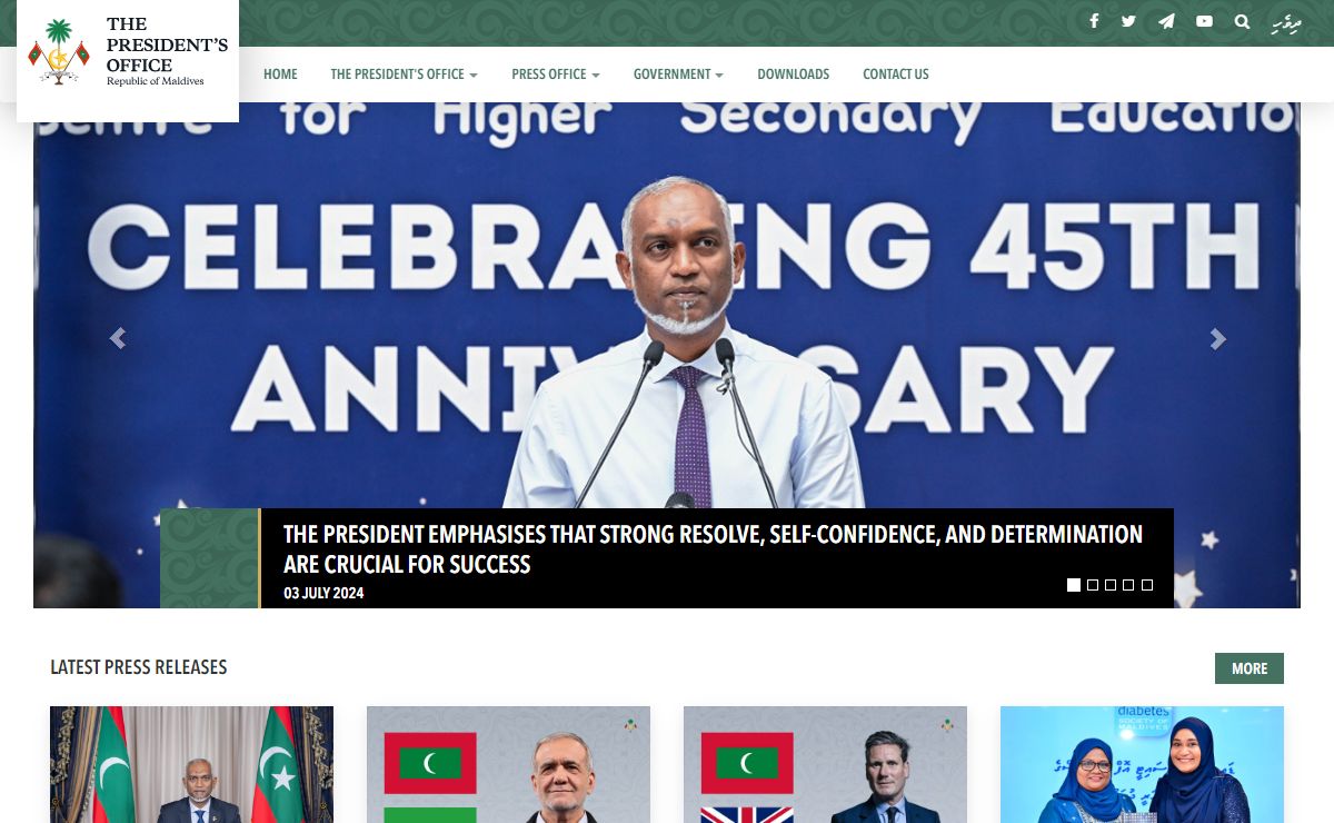 Home Page - The President's Office