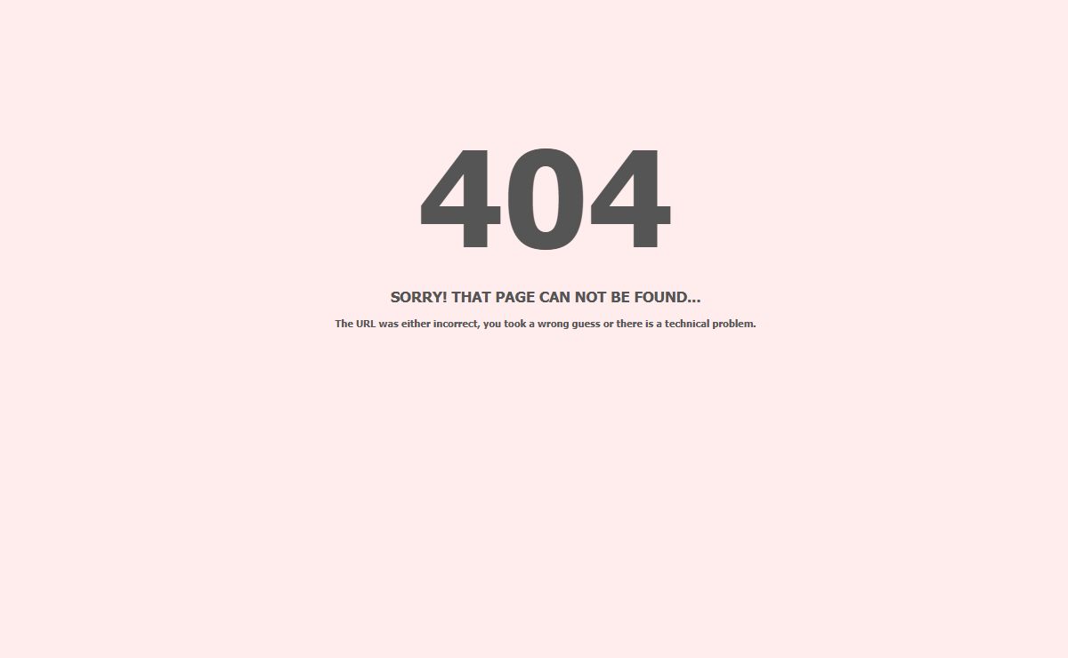 Page not found