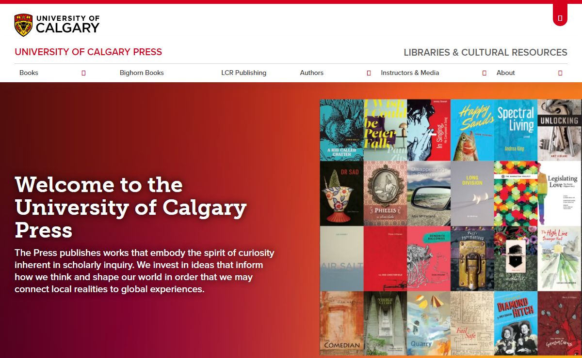 Home - University of Calgary Press