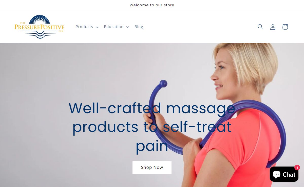The Pressure Positive Company Backnobber Self Care Massage Tool