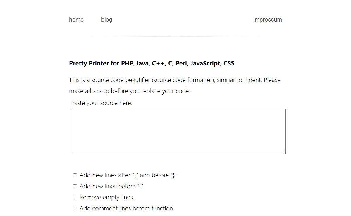 prettyprinter.de