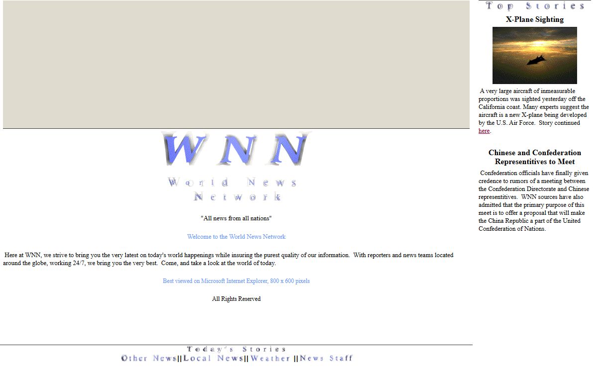 World News Network Home