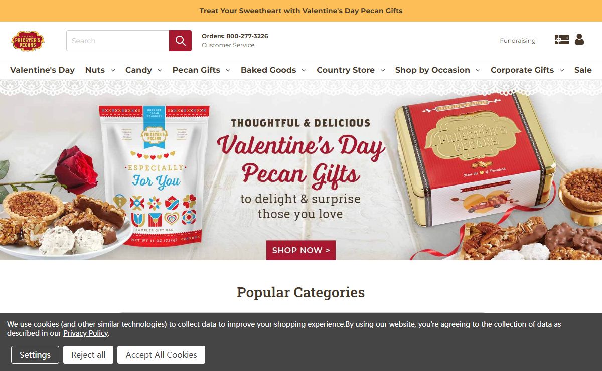 Fresh Nuts, Pecan Candy, Southern Gifts & Baskets | Priester's Pecans