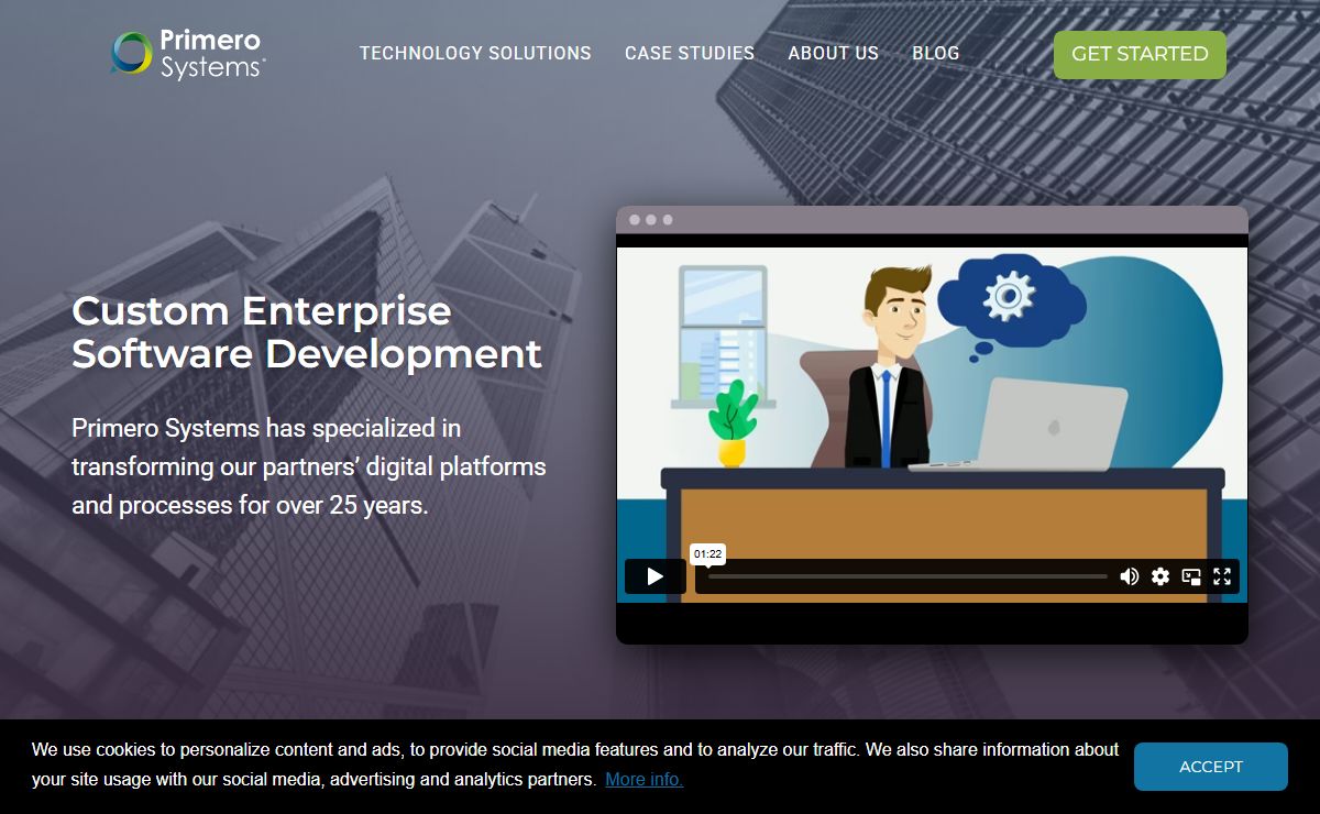 Custom Enterprise Software Development Services | Primero Systems