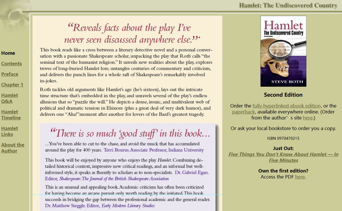 Hamlet: The Undiscovered Country