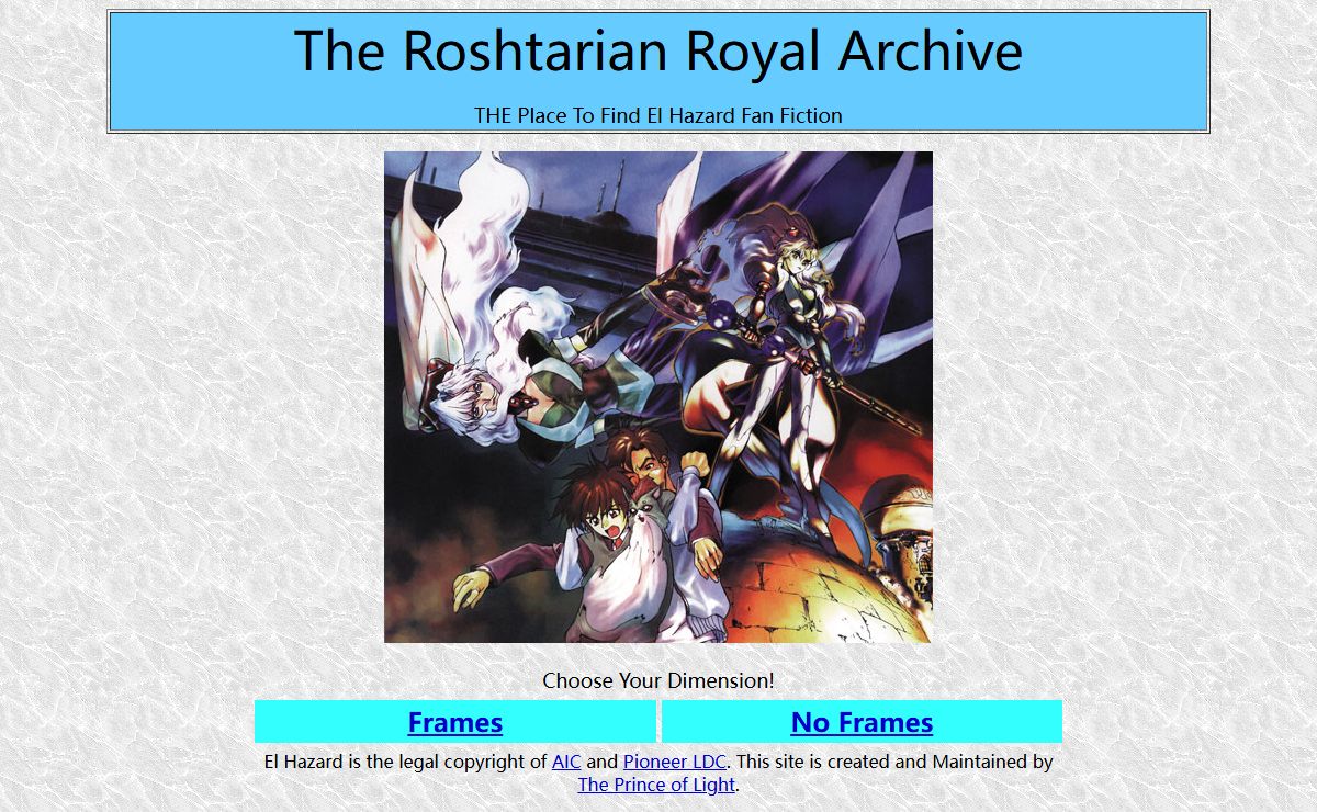 The Roshtarian Royal Archive