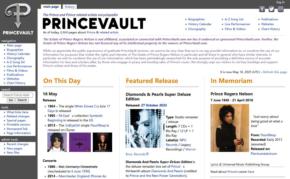 Prince Vault
