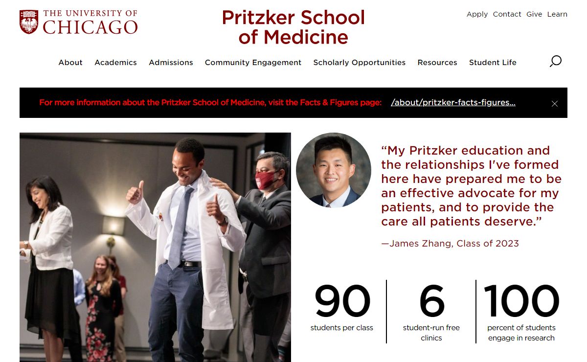 Pritzker School of Medicine | The University of Chicago
