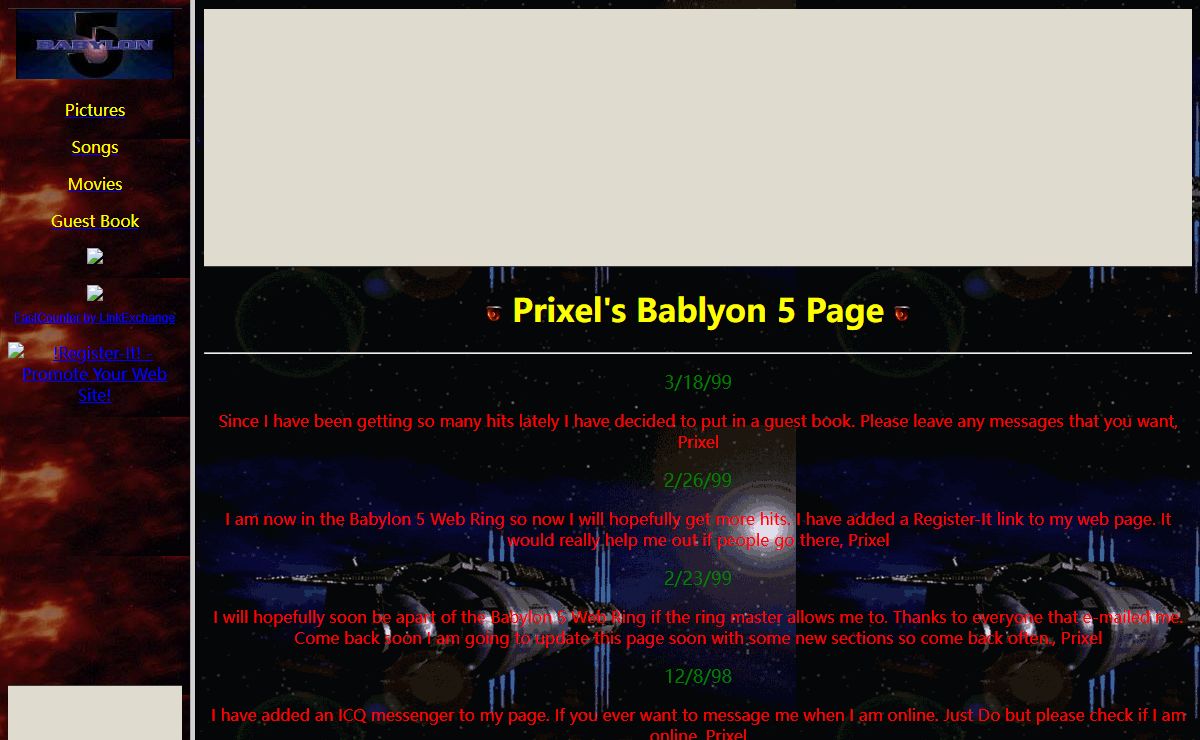 Prixel's Babylon 5 Page