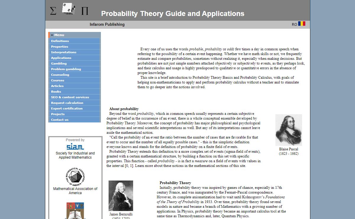 Probability Theory Guide