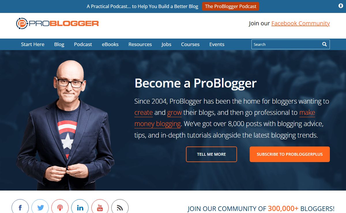 ProBlogger - Blog Tips to Help You Make Money Blogging