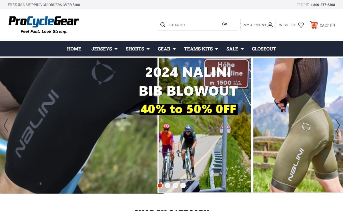 Pro Team & Retro Cycling Jerseys & Shorts | Made In Italy | ProCycleGear